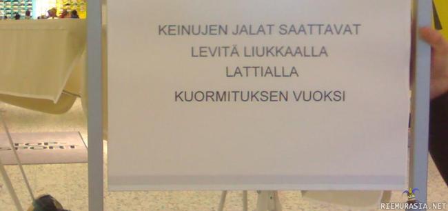 Hyvä keinu - Jkl euromarket palokka