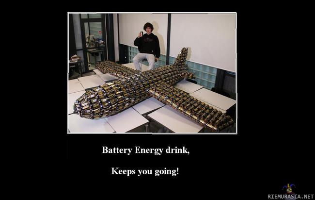 Battery Energy Drink - Keeps you going