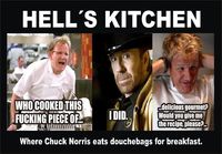 Chuck Norris in Hell's Kitchen