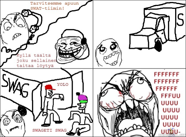 Rage comic -  - Siitä vähän taidonnäytettä