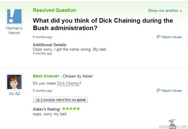 Not sure what they did during the Bush administration, but it couldn&#039;t be fun..