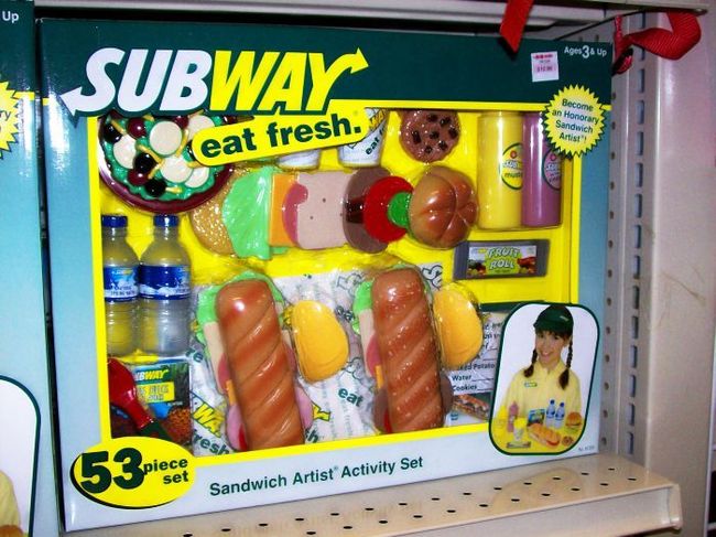 Sandwich artist kit