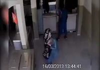 Guy unwittingly helps out a bank robber