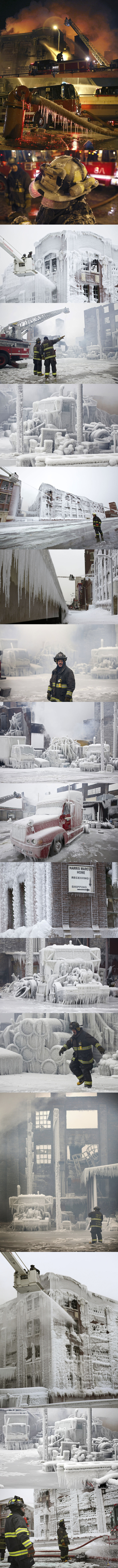 Chicago&#039;s Freezing Fire