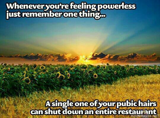 Feeling powerless?