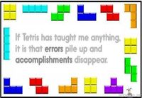 Tetris opettaa