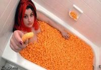 Cheese Puff Bath