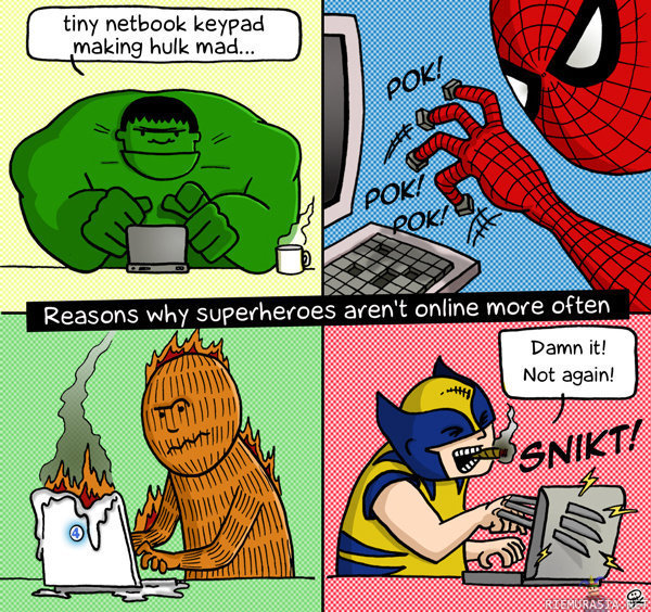 Reasons Why Superheroes aren&#039;t Online More Often