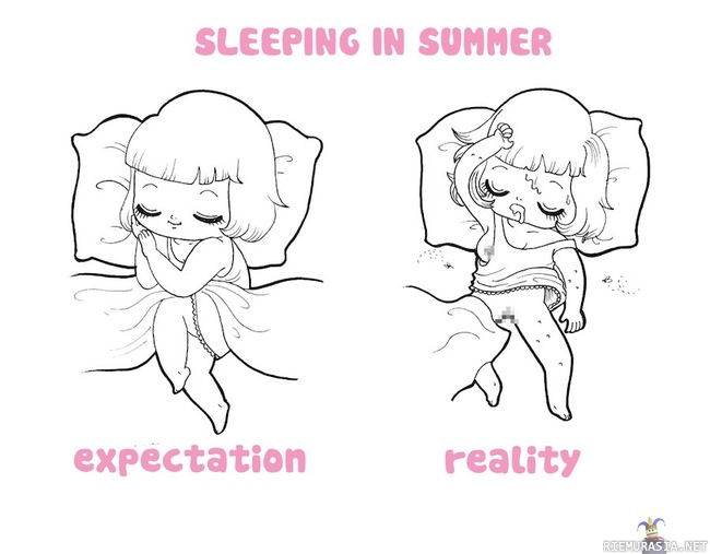 Sleeping In Summer