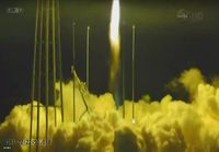 Nasan raketti räjähtää