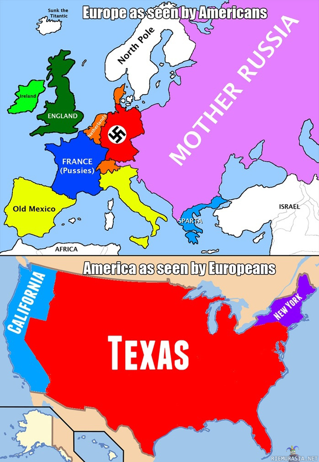 EU vs USA - Murica ja Yurop