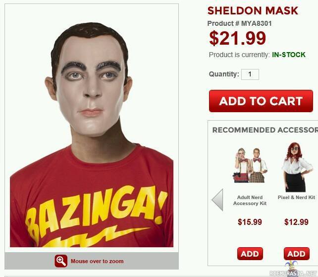 Sheldon naamari - Suoraan helvetin syvimmistä syövereistä