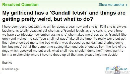 Gandalf Fetish - Kohtalotovereita?