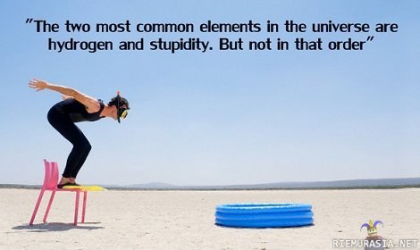 Element of stupidity