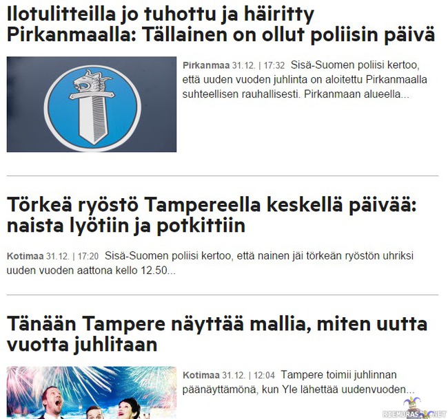 Tampere osaa juhlia