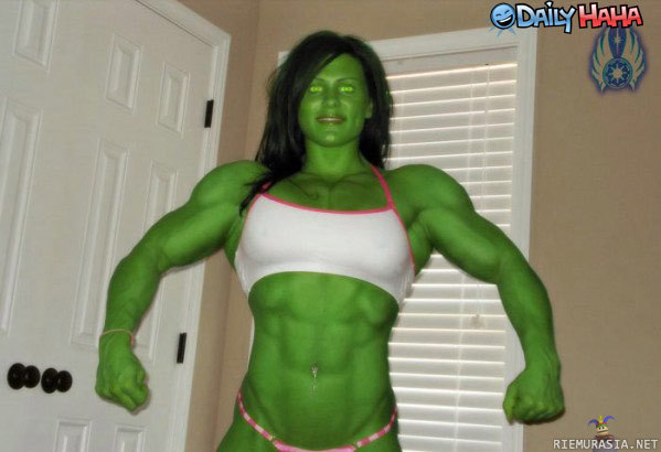 Hulk Lady - En lähtis heti vääntää