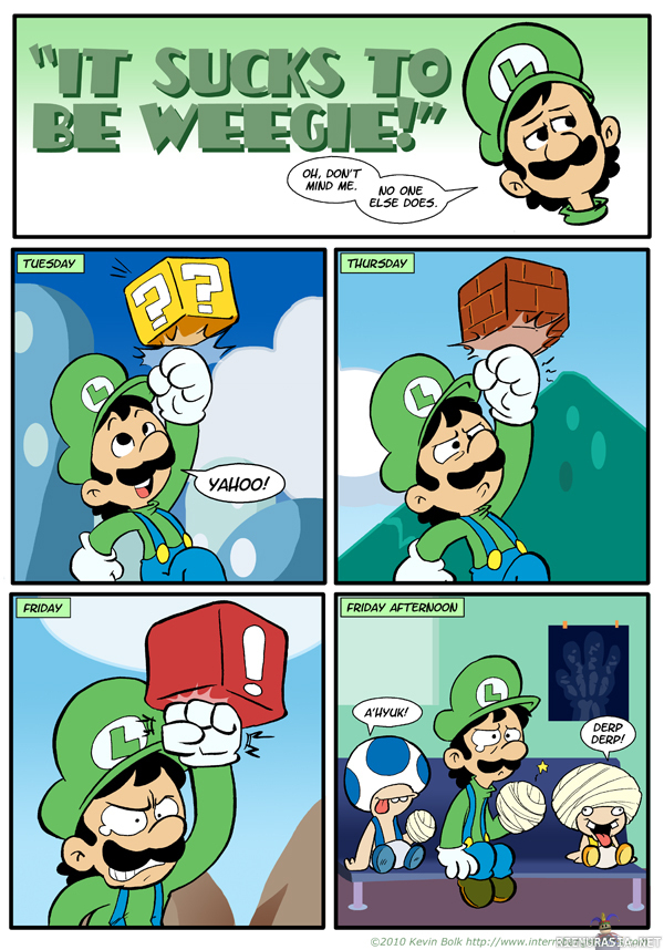 Sucks to be Luigi