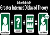 Greater internet dickwad theory