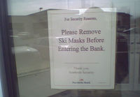 Bank security