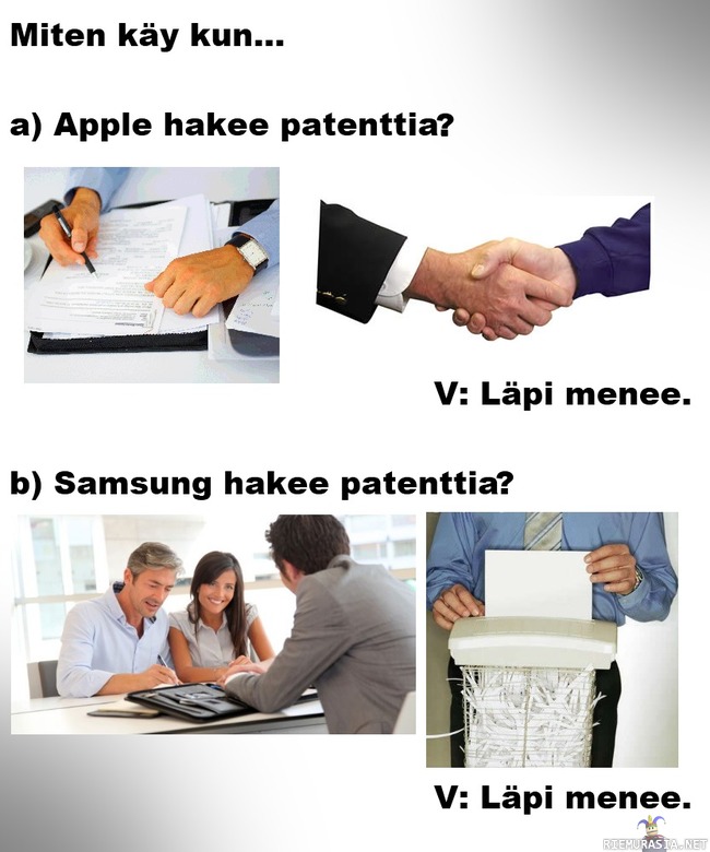 Apple ja Samsung