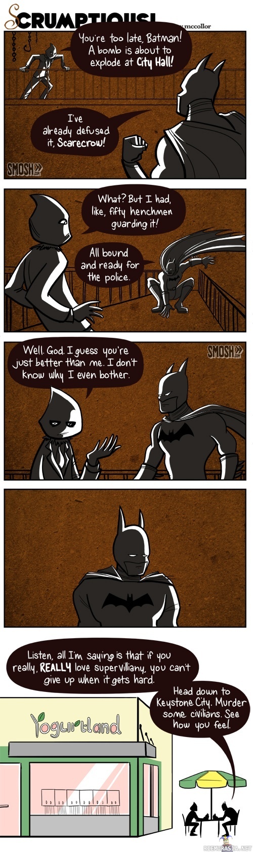 Batman - Batman as therapist 