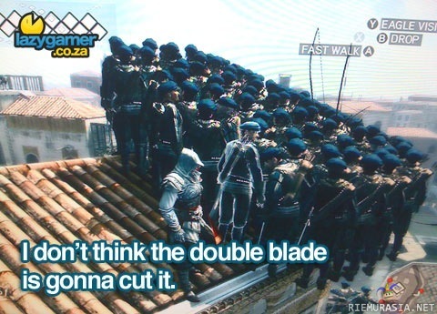 Double blade - Assassin&#039;s Creed 2 bugi