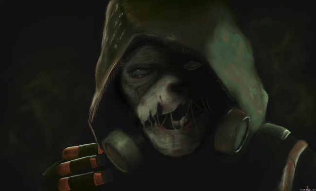 Scarecrow - Ajattelin koittaa josko saisin jossain näytettyä mitä piirsin tietokoneella Arkham Knightia odotellessa
