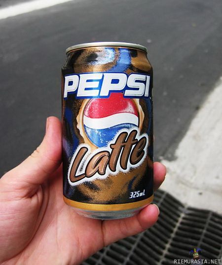 Pepsi Latte - Mistä tota saa?