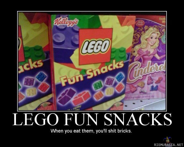 Lego snacks