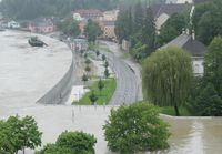 Itävalta tulvii