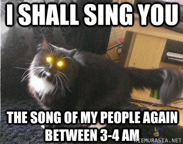 Song of my people - Kissa laulaa aamuisin kansallislaulun