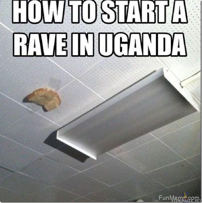 Miten aloittaa reivit Ugandassa