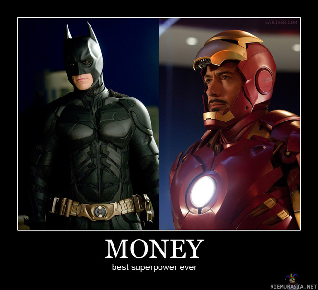 Money - best superpower ever
