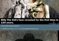 Billy the Kid kokonaan restauroitu kuva