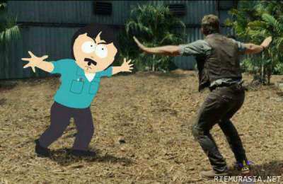 Randy Marsh Jurassic parkissa - I thought this was America!