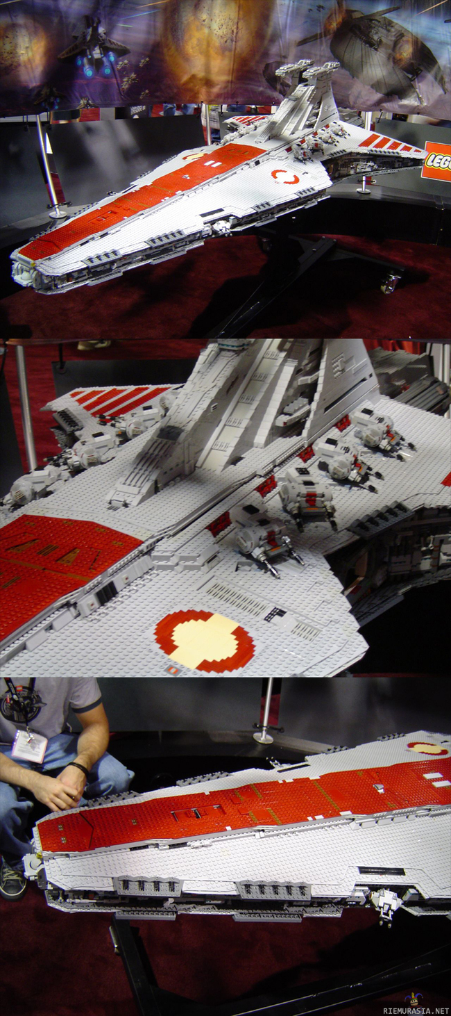 Lego Star Wars - Republic Ship - Minkähän kokoisessa laatikossa tämä tulee?