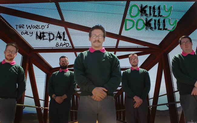 Okilly Dokilly - Simpsoneitten Ned Flanderssille omistettu metallibändi. http://okillydokilly.bandcamp.com/album/okilly-demos
