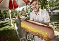 Big hot dog