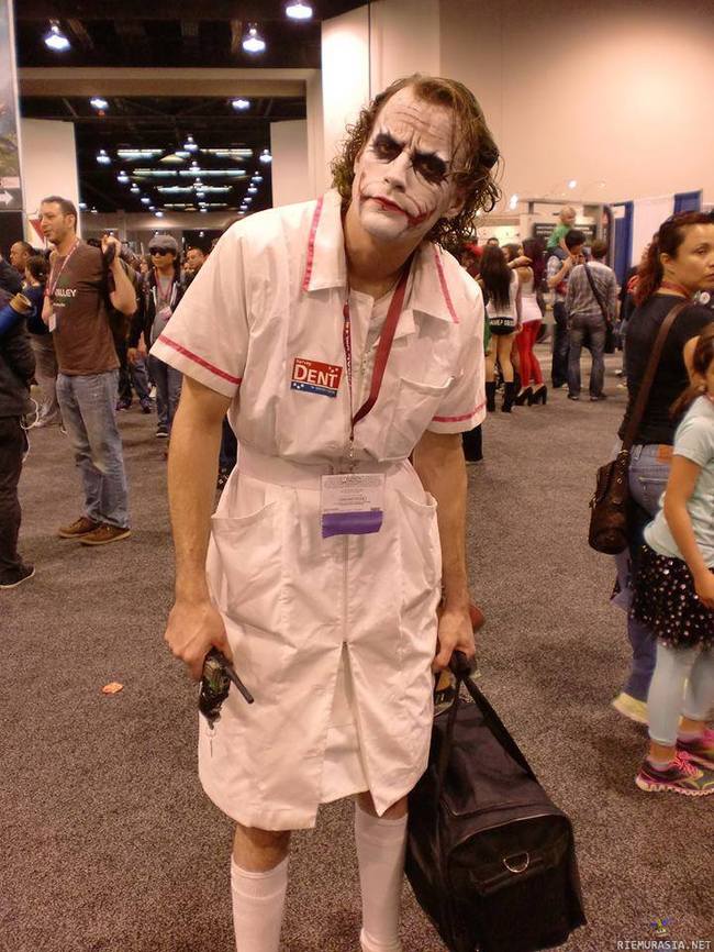 Joker cosplay - One of the best Joker&#039;s cosplay.