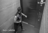Mortal Kombat elevator prank