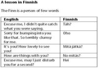 Suomen kielen oppitunti