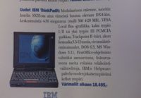 Uusi IBM ThinkPad