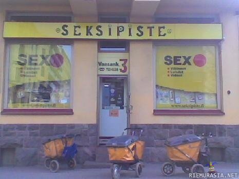 Seksipiste + posteljoonit  - Taukopaikka?