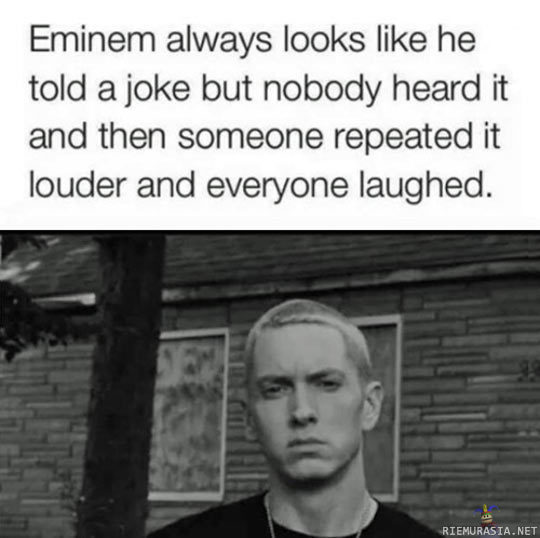 Tuttu tunne - Eminem näyttää juuri siltä