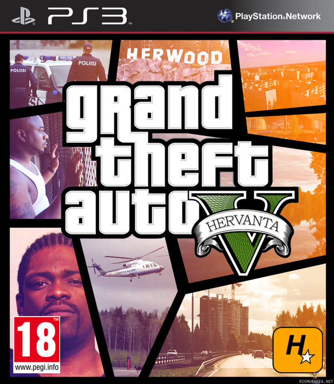 Grand Theft Auto V - Hervanta edition - GTA V Hervanta