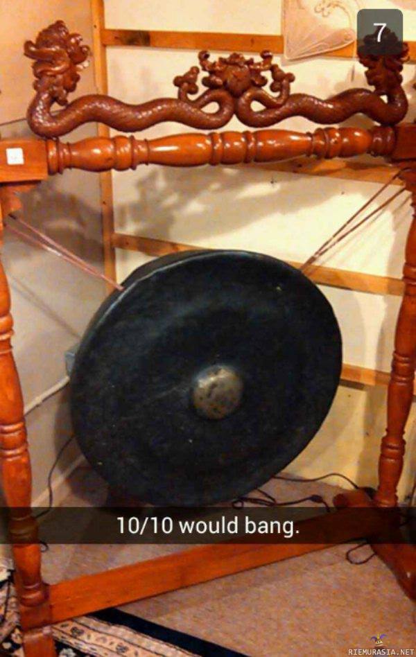 Bängäisin - täyden kympin gongi