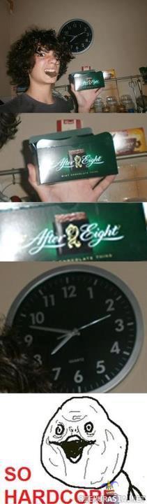 After eight