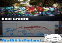 Graffititaidetta suomalaisittain