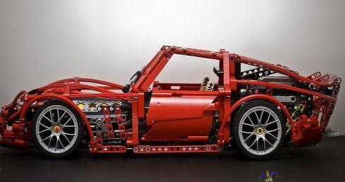 Ferrari 250 GTO by Lego Technic - Ferrari 250 GTO by Lego Technic