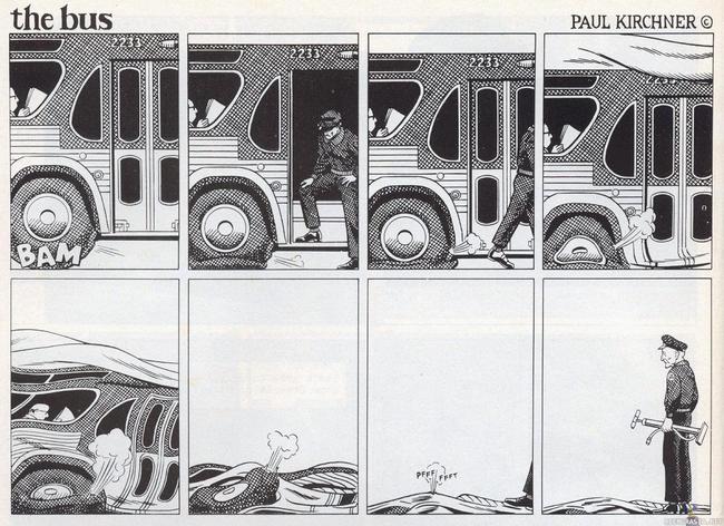 Ilmabussi - Paul Kirchnerin surrealistinen sarjakuva. Lisää tästä linkistä: http://imgur.com/a/S3k3C#0